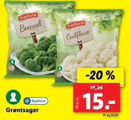 Lidl Grøntsager tilbud