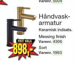 Harald Nyborg Håndvaskarmatur tilbud