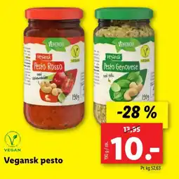 Vegansk pesto