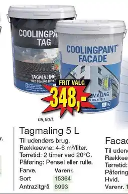 Harald Nyborg Tagmaling 5 L tilbud