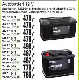 Harald Nyborg Autobatteri 12 V tilbud