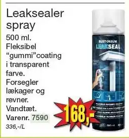 Harald Nyborg Leaksealer spray tilbud
