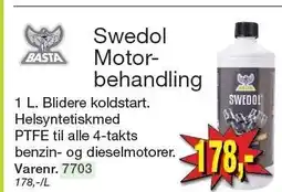 Harald Nyborg Basta Swedol Motorbehandling tilbud