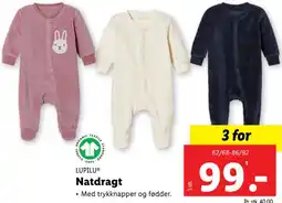 Lidl LUPILU Natdragt tilbud