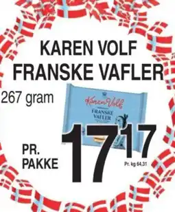 ABC Lavpris Karen volf franske vafler tilbud