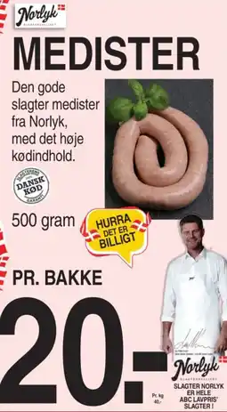 ABC Lavpris Medister tilbud