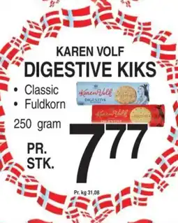 ABC Lavpris KAREN VOLF DIGESTIVE KIKS tilbud