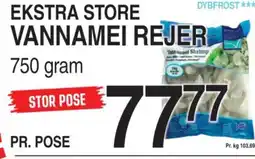 ABC Lavpris Ekstra store vannamei rejer tilbud