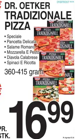 ABC Lavpris Dr. Oetker Tradizionale Pizza tilbud