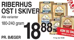 ABC Lavpris Riberhus Ost i Skiver tilbud