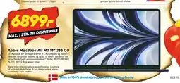 Bilka Apple MacBook Air M2 13” 256 GB tilbud