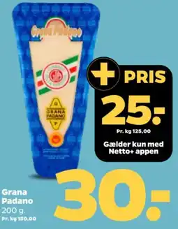 Netto Grana Padano tilbud