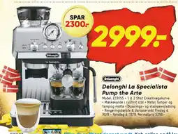 Bilka Delonghi La Specialista Pump the Arte tilbud