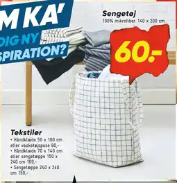 Bilka Sengetøj tilbud