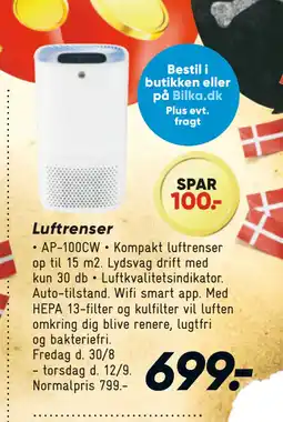 Bilka Luftrenser tilbud