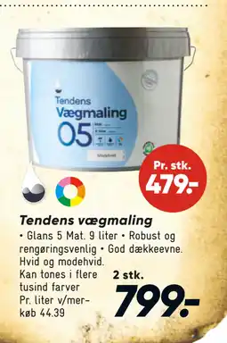 Bilka Tendens vægmaling tilbud