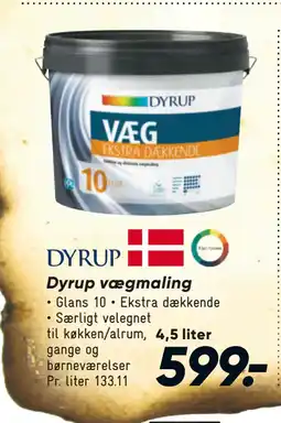 Bilka Dyrup vægmaling tilbud
