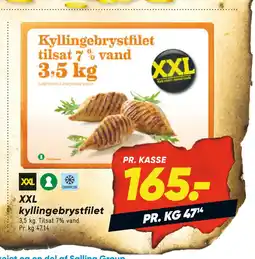 Bilka XXL kyllingebrystfilet tilbud