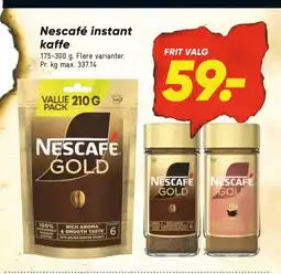 Bilka Nescafé instant kaffe tilbud
