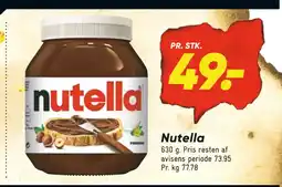 Bilka Nutella tilbud