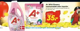 Bilka A+ Wild Flowers vaskemiddel eller kapsler tilbud