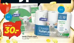 Bilka Lambi Classic papir tilbud