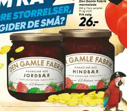 Bilka Den Gamle Fabrik marmelade tilbud