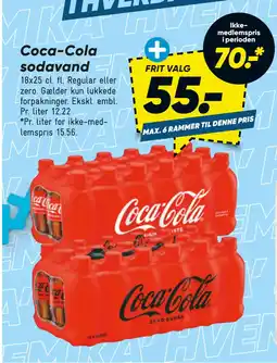 Bilka Coca-Cola sodavand tilbud