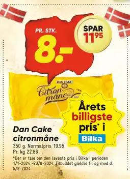 Bilka Dan Cake citronmåne tilbud