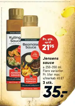 Bilka Jensens sauce tilbud
