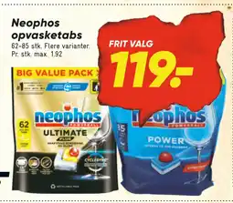 Bilka Neophos opvasketabs tilbud
