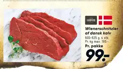 Bilka Wienerschnitzler af dansk kalv tilbud