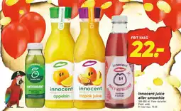 Bilka Innocent juice eller smoothie tilbud