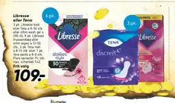 Bilka Libresse eller Tena tilbud
