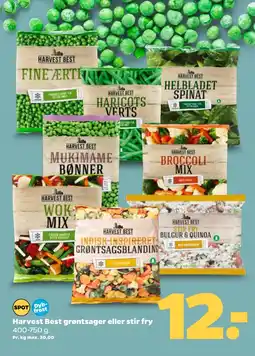 Netto Harvest Best grøntsager eller stir fry tilbud