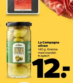 Netto La Campagna oliven tilbud
