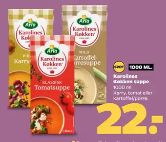 Netto Karolines Køkken suppe tilbud