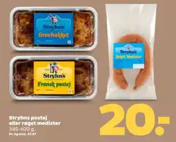 Netto Stryhns postej eller røget medister tilbud