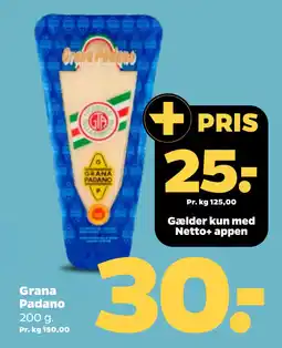 Netto Grana Padano tilbud