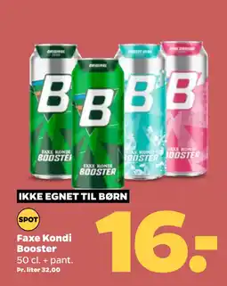 Netto Faxe Kondi Booster tilbud
