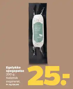 Netto Egelykke spegepølse tilbud