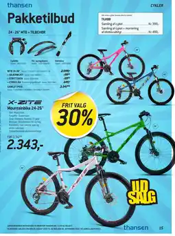 Thansen Mountainbike 24-26 tilbud