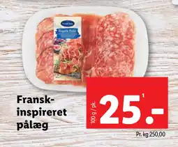 Lidl Franskinspireret pålæg tilbud