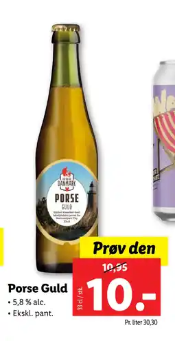 Lidl Porse Guld tilbud