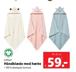 Lidl Håndklæde med hætte tilbud