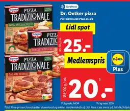 Lidl Dr. Oetker pizza tilbud