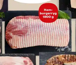 SuperBrugsen Hamburgerryg 1800 g tilbud