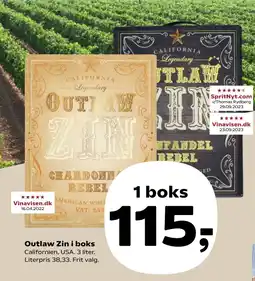 Outlaw Zin i boks