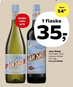 SuperBrugsen Jam Shed tilbud