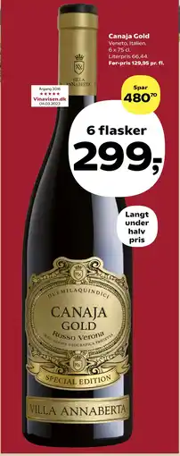 SuperBrugsen Canaja Gold tilbud